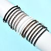 14Pcs 7 Colors Cotton Cord Bracelet Set for Men Women BJEW-FS00025-04-7