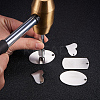 201 Stainless Steel Mirror Polished Finish Stamping Blank Tag Pendants STAS-BC0002-30P-5