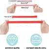 10Pcs 10 Styles Silicone Towel Bands for Beach Chairs AJEW-AR0001-88-2