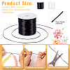 2 Rolls 2 Colors Elastic Crystal Thread EW-TA0001-07B-3