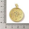 Brass Micro Pave Cubic Zirconia Pendants KK-Z042-26G-02-3