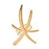 Dragonfly 304 Stainless Steel Finger Rings for Women RJEW-A091-13G-4