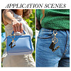 1Pc Resin Letter Keychains KEYC-TADJ0001-09V-6