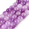Dyed Natural White Jade Beads Strands G-T138-D03-4