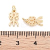 Brass Pendants KK-P271-30G-3