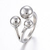 Tarnish Resistant 304 Stainless Steel Finger Rings RJEW-H125-12G-18mm-1
