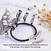304 Stainless Steel Bayonet Clasps & Magnetic Screw Clasps STAS-YS0001-04P-14
