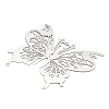 201 Stainless Steel Laser Cut Connector Charms STAS-Z116-04P-01-2
