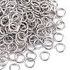 304 Stainless Steel Open Jump Rings X-STAS-E067-08-8mm-2