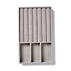 3-Grid Rectangle Velvet Jewelry Trays LS-ODIS-O005-01A-1