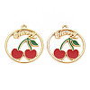 Alloy Enamel Pendants LS-ENAM-S126-107-NR-2