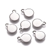 Tarnish Resistant 304 Stainless Steel Charms STAS-M274-021D-2