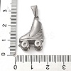 Non-Tarnish 304 Stainless Steel Pendants STAS-R229-19P-3
