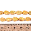 Natural Freshwater Shell Carved Beads Strands SHEL-N038-25F-4