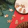 10Pcs 10 Styles Christmas Theme Alloy Enamel Pendants ENAM-FS0003-79-8