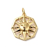 Rack Plating Brass Pendants LS-KK-H431-32G-1