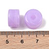 Two-Color Opaque Acrylic Imitation Gemstone Beads AC-CBA3EFE-02O-2