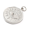 Tarnish Resistant 304 Stainless Steel Pendant Rhinestone Settings LS-STAS-P333-05P-2