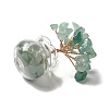 Natural Green Aventurine Chips Tree Decorations LS-DJEW-Z007-02E-3
