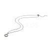 Non-Tarnish Stainless Steel Pendants Necklaces LS-NJEW-K267-01G-P-2