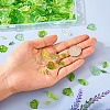 320Pcs 8 Style Transparent Acrylic Pendants TACR-TA0001-18-7