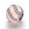 304 Stainless Steel European Beads OPDL-L013-33P-2