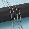 Tarnish Resistant 3.28 Feet 304 Stainless Steel Decorative Rolo Chains X-CHS-E001-03P-5