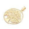 The Tree of Life Rack Plating Alloy Big Pendants FIND-N005-37G-2