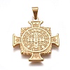 304 Stainless Steel Pendants STAS-G155-77G-A-2