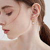 24Pcs 4 Colors 304 Stainless Steel Stud Earring Findings STAS-FH0001-64-5