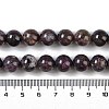 Natural Plum Blossom Tourmaline Beads Strands G-K364-B01-03-5