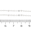 Brass Satellite Chains Necklaces for Women NJEW-D302-61P-3