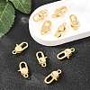 SHEGRACE Brass Lobster Claw Clasps XGR0014G-50G-3