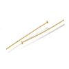 Brass Flat Head Pins KK-H502-01E-G-2