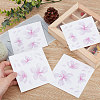 Waterproof Cherry Blossom PET Waterpoof Car Stickers DIY-WH0366-46-3