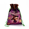 Halloween Cotton Cloth Storage Pouches ABAG-A005-01D-3