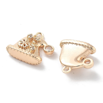 Micro Pave Cubic Zirconia Pendants KK-M102-12G-1
