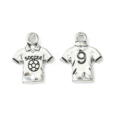 Tibetan Style Alloy T-Shirt Pendants LS-EA8750Y-1