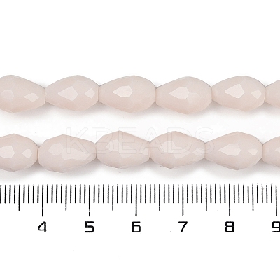 Opaque Solid Color Beads Strands EGLA-N013-P8mm-D08-1
