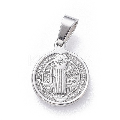 Non-Tarnish 304 Stainless Steel Pendants X-STAS-H458-36P-D-1