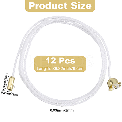 Cotton Ceiling Fan Pull Chain Extenders FIND-WH20006-48G-1