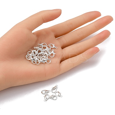 Zinc Alloy Lobster Claw Clasps FIND-YW0001-71S-1