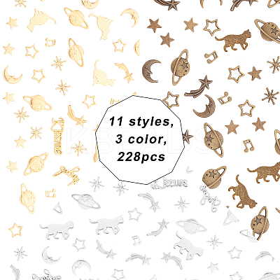 Alloy Cabochons FIND-OC0001-07-1