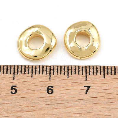 Brass European Beads KK-CBA78C7-33A-G-1