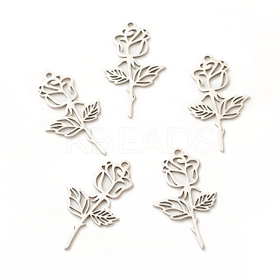 Non-Tarnish 201 Stainless Steel Pendants STAS-G258-06P-1