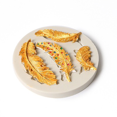 DIY Feather Food Grade Silicone Molds FEAT-PW0001-022A-1
