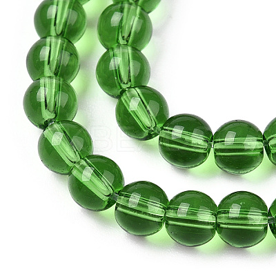 Transparent Glass Beads Strands GLAA-T032-T4mm-07-1