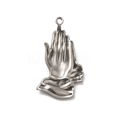 Non-Tarnish 304 Stainless Steel Pendants LS-X-STAS-I694-18P-1