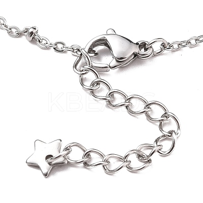 Tarnish Resistant 304 Stainless Steel Cable Chain X-BJEW-JB05632-01-1