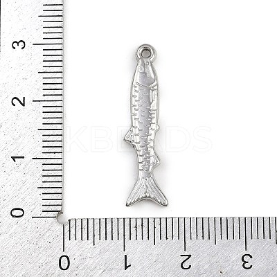 304 Stainless Steel Pendants STAS-K287-08A-P-1